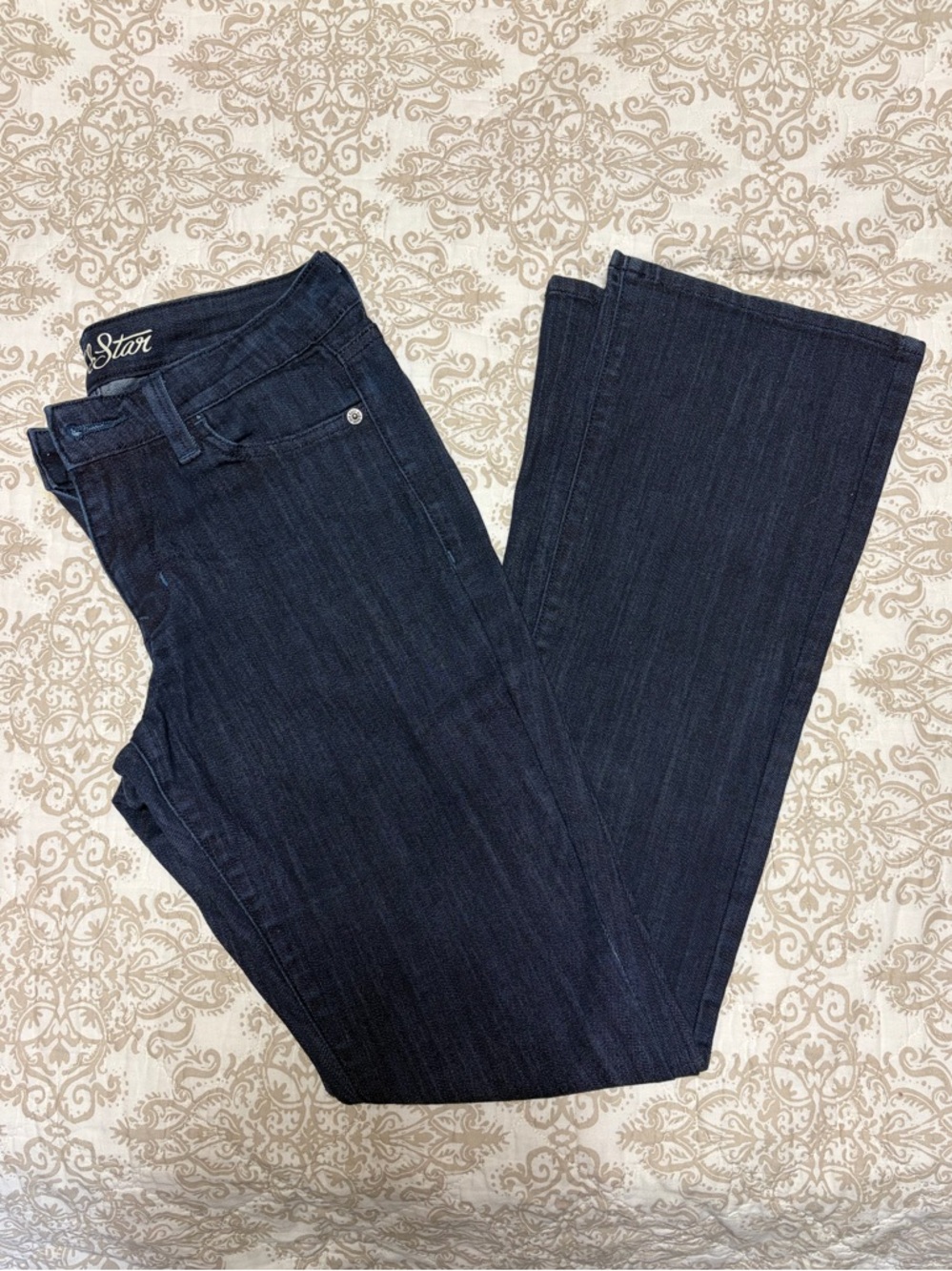 Old Navy Dark Indigo Wide Leg Jeans